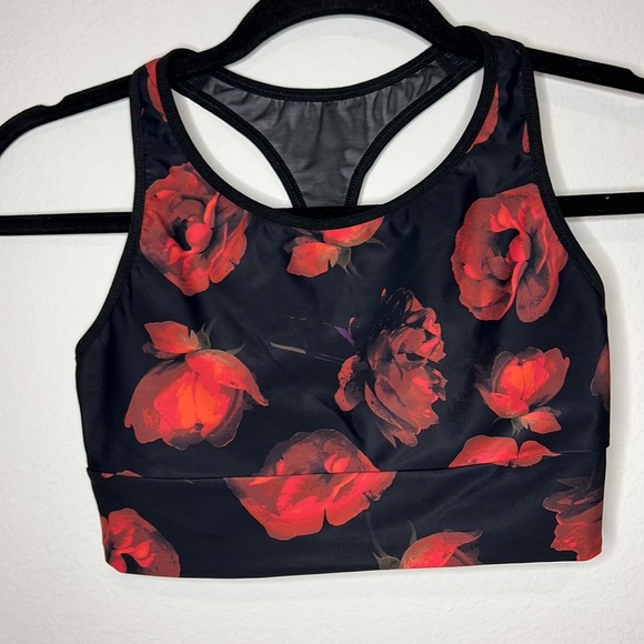 Victoria's Secret Other - Victoria’s Secret flower print sport bra size small